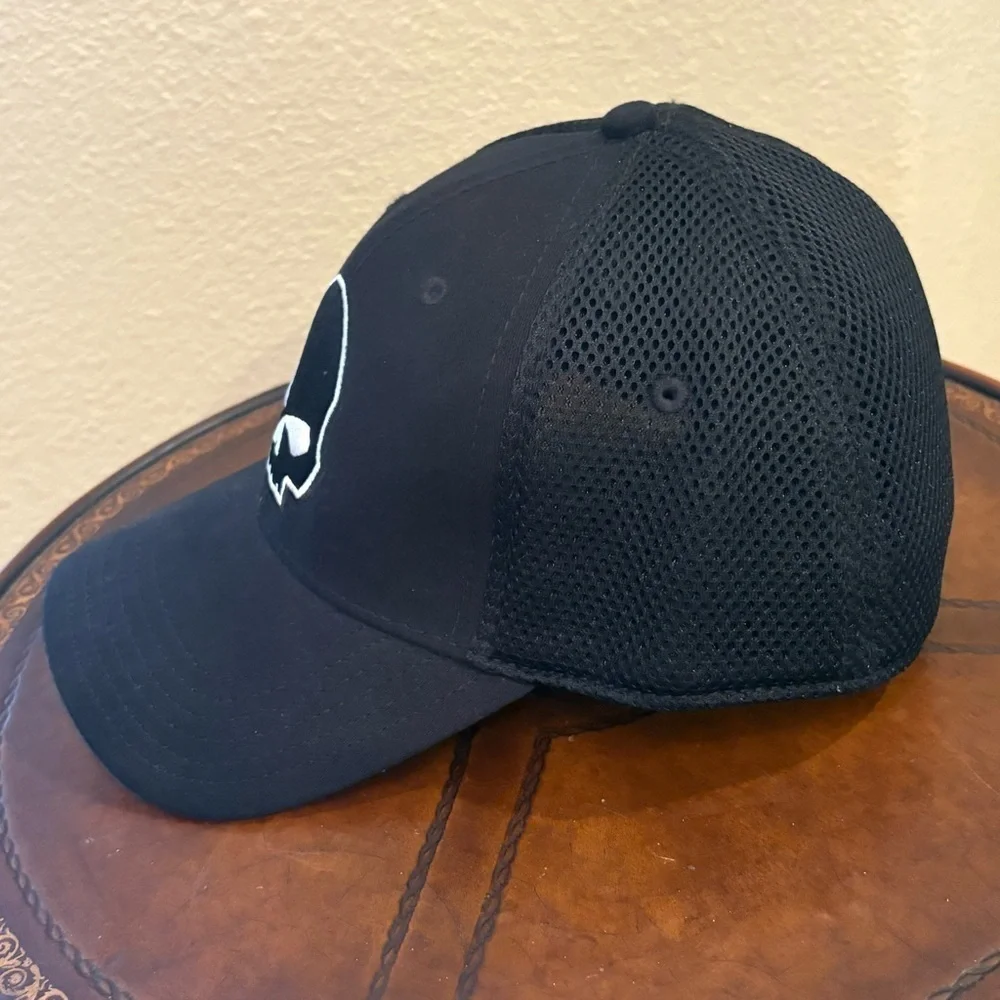 Harley-Davidson Black Embroidered Skull Cap